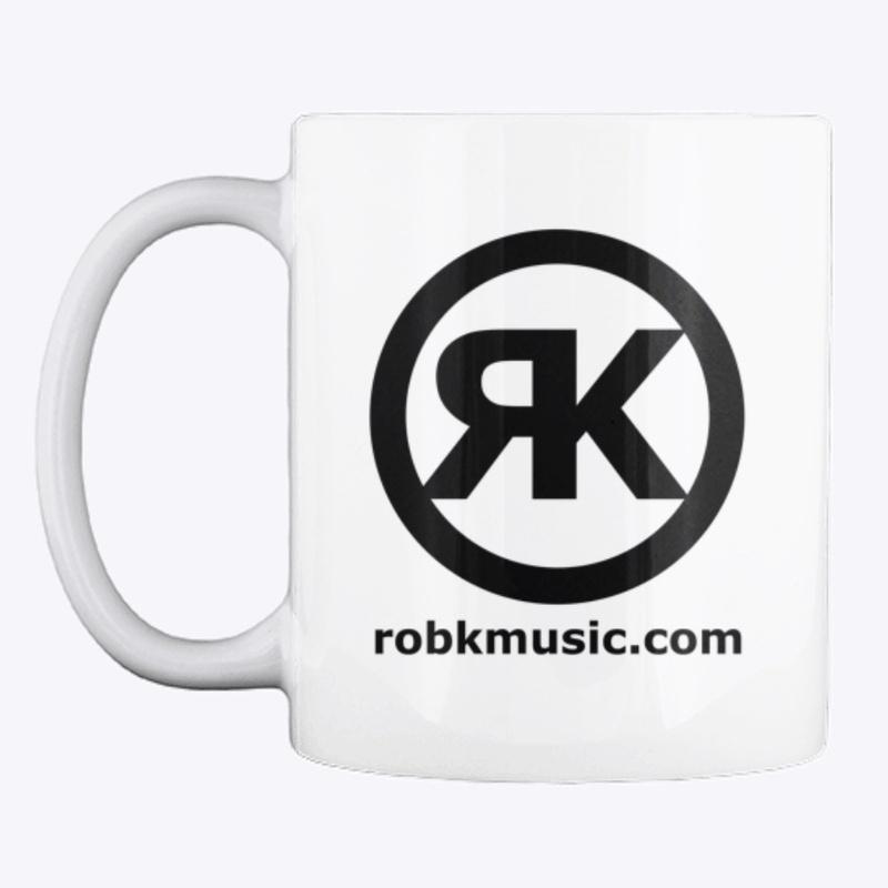 Rob K Music logo mug (light)