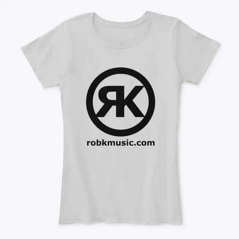 Rob K Music logo t-shirt (light)