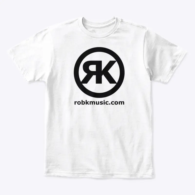 Rob K Music logo t-shirt (light)