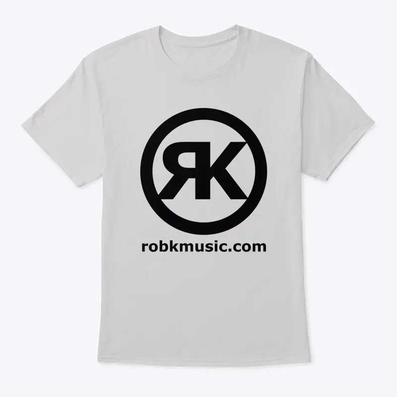 Rob K Music logo t-shirt (light)