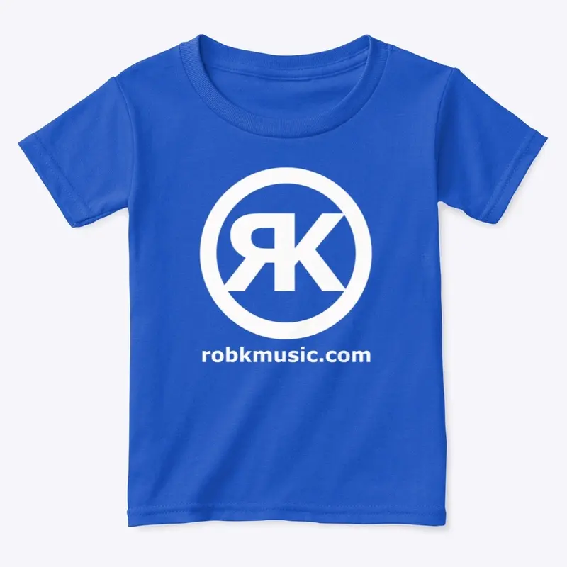 Rob K Music logo t-shirt (dark)